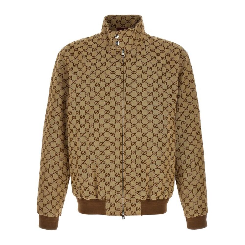 Gucci Beige Cotton Men's Bomber